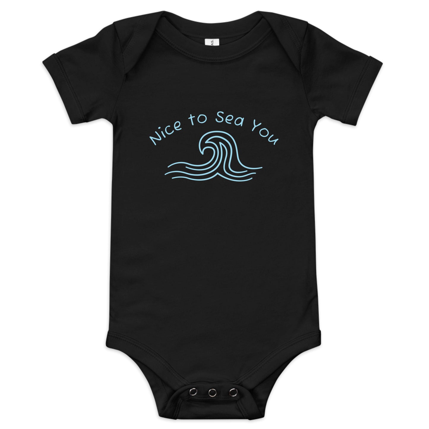 Nice to Sea You Baby short sleeve one piece