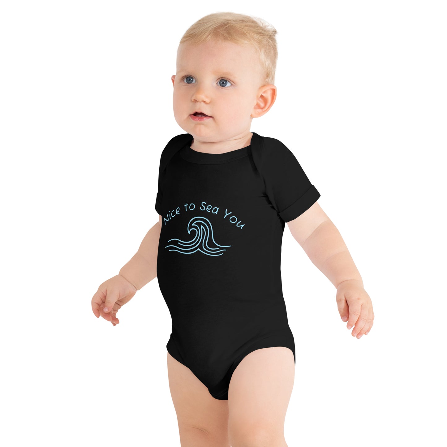 Nice to Sea You Baby short sleeve one piece