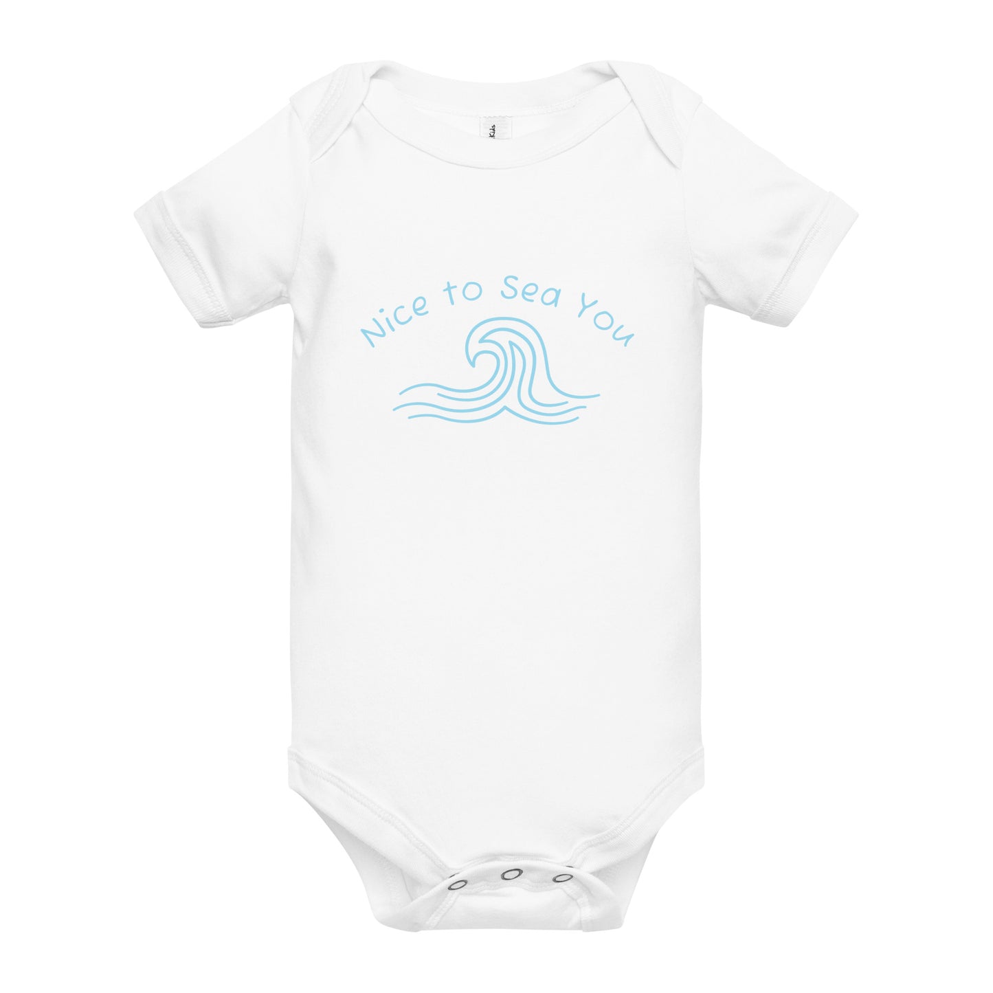 Nice to Sea You Baby short sleeve one piece