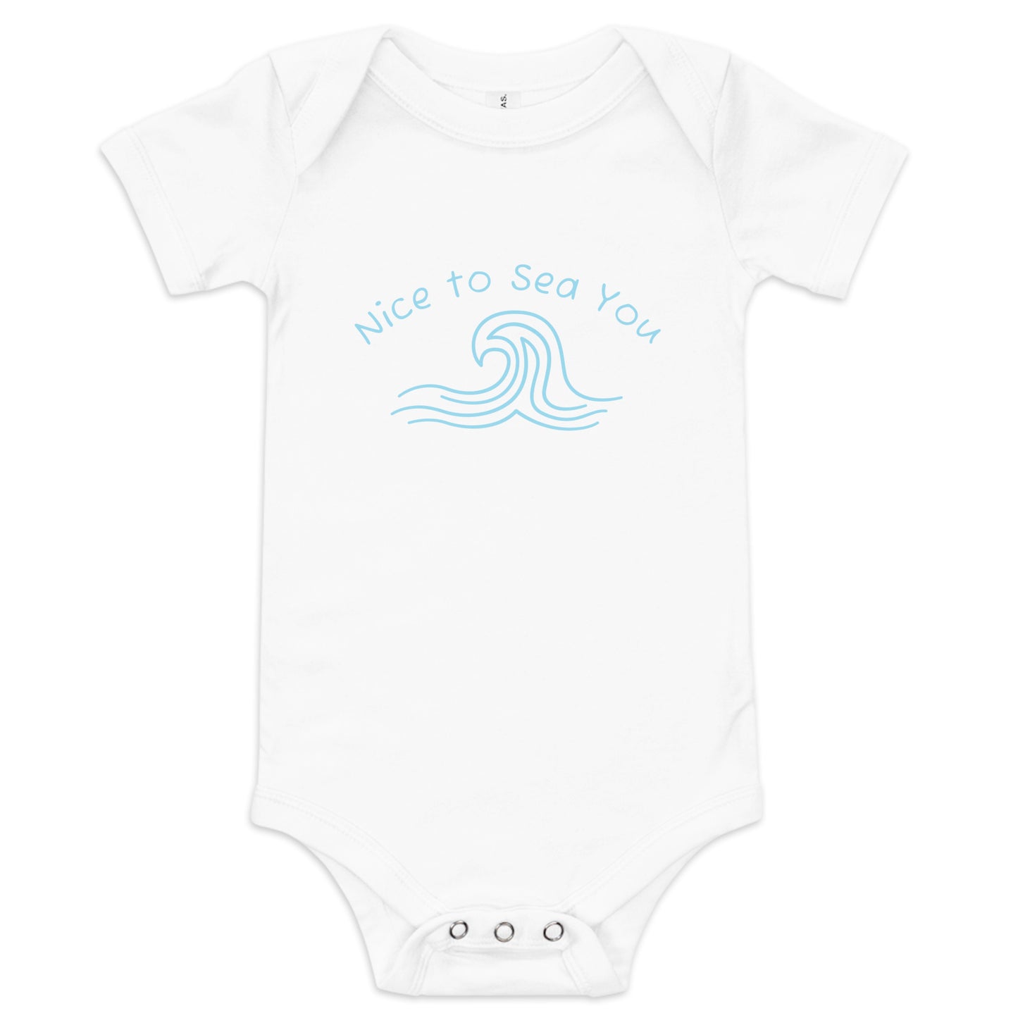 Nice to Sea You Baby short sleeve one piece