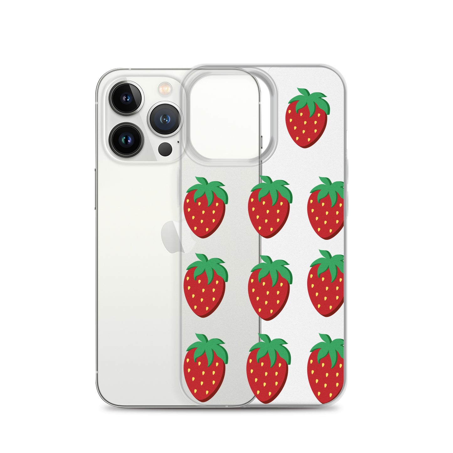 Strawberry Clear Case for iPhone®