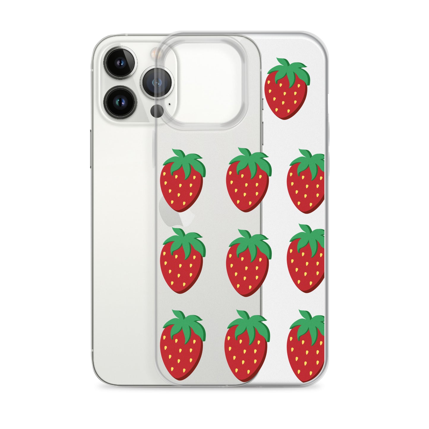 Strawberry Clear Case for iPhone®