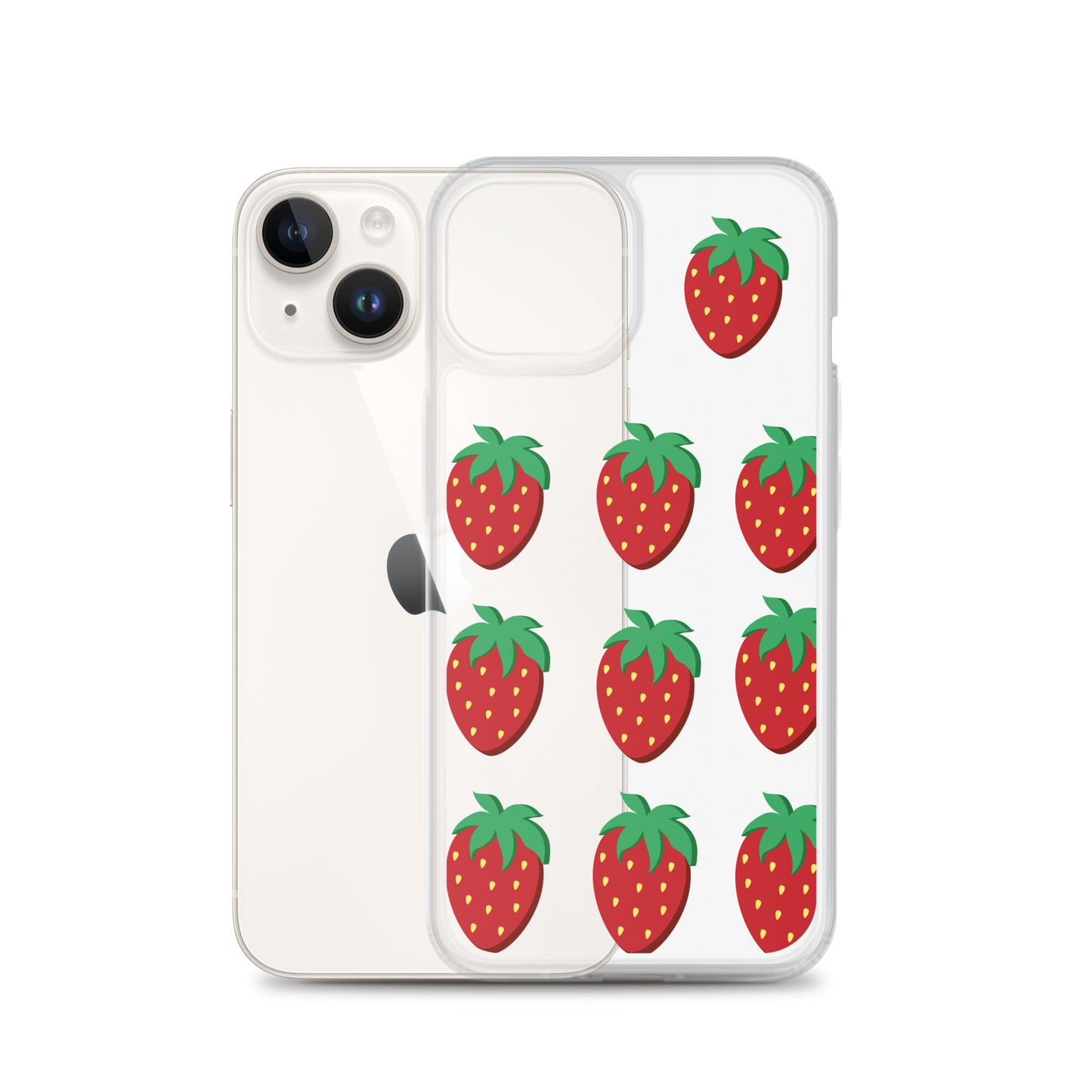 Strawberry Clear Case for iPhone®