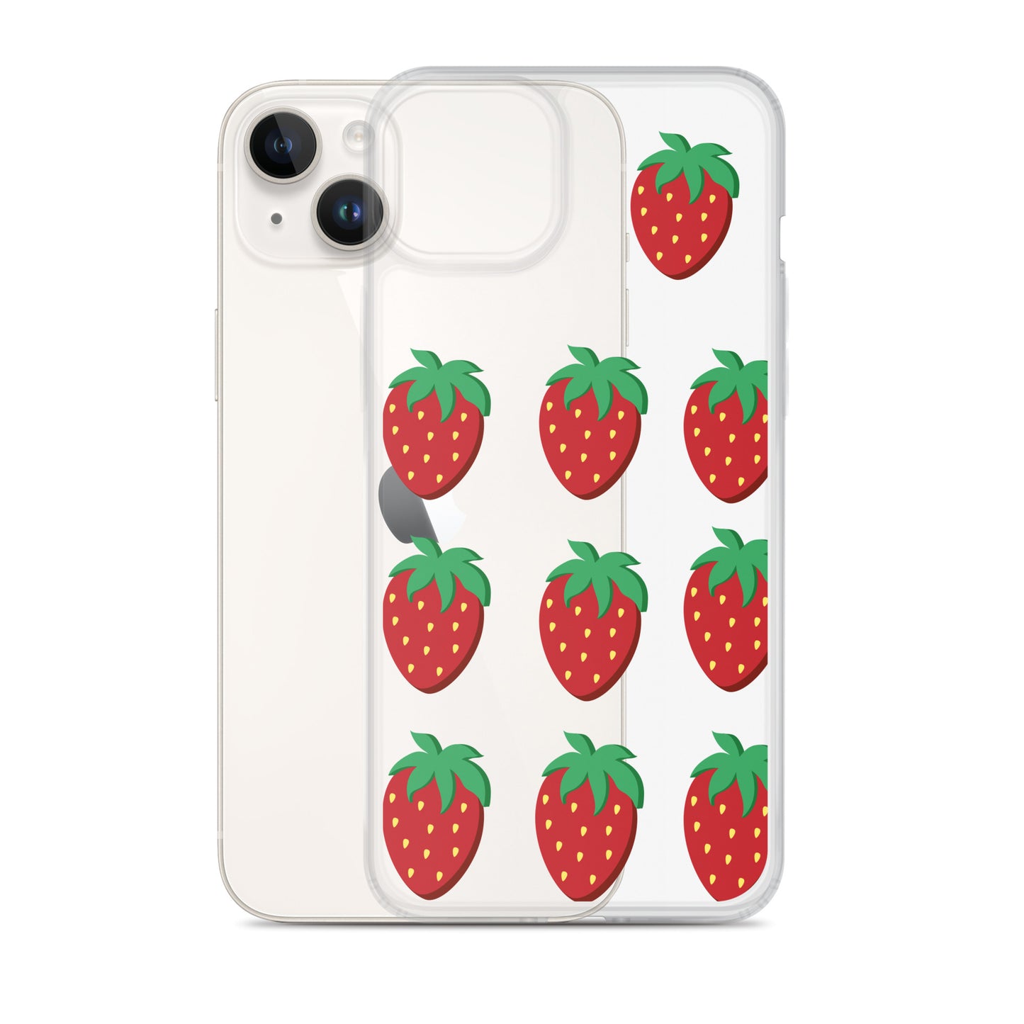 Strawberry Clear Case for iPhone®