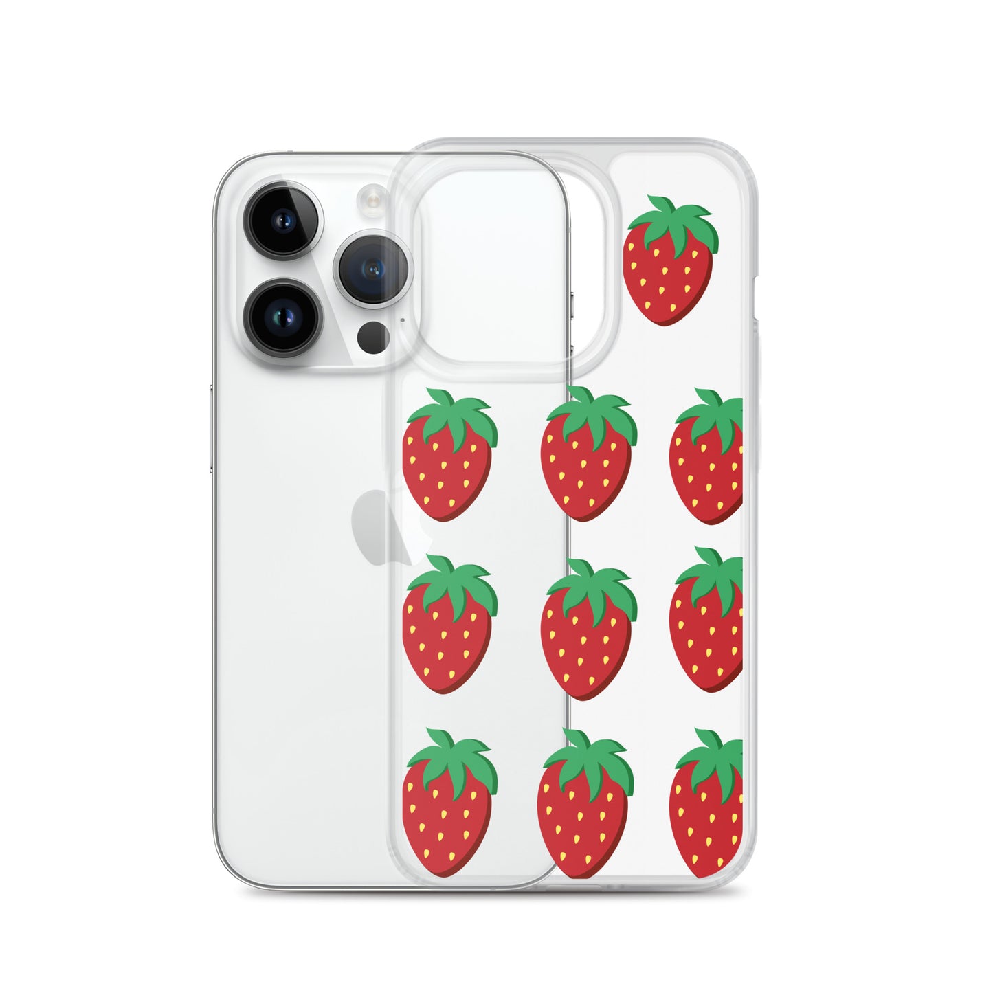 Strawberry Clear Case for iPhone®