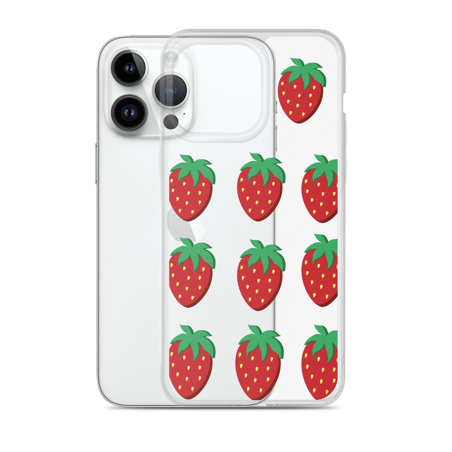 Strawberry Clear Case for iPhone®