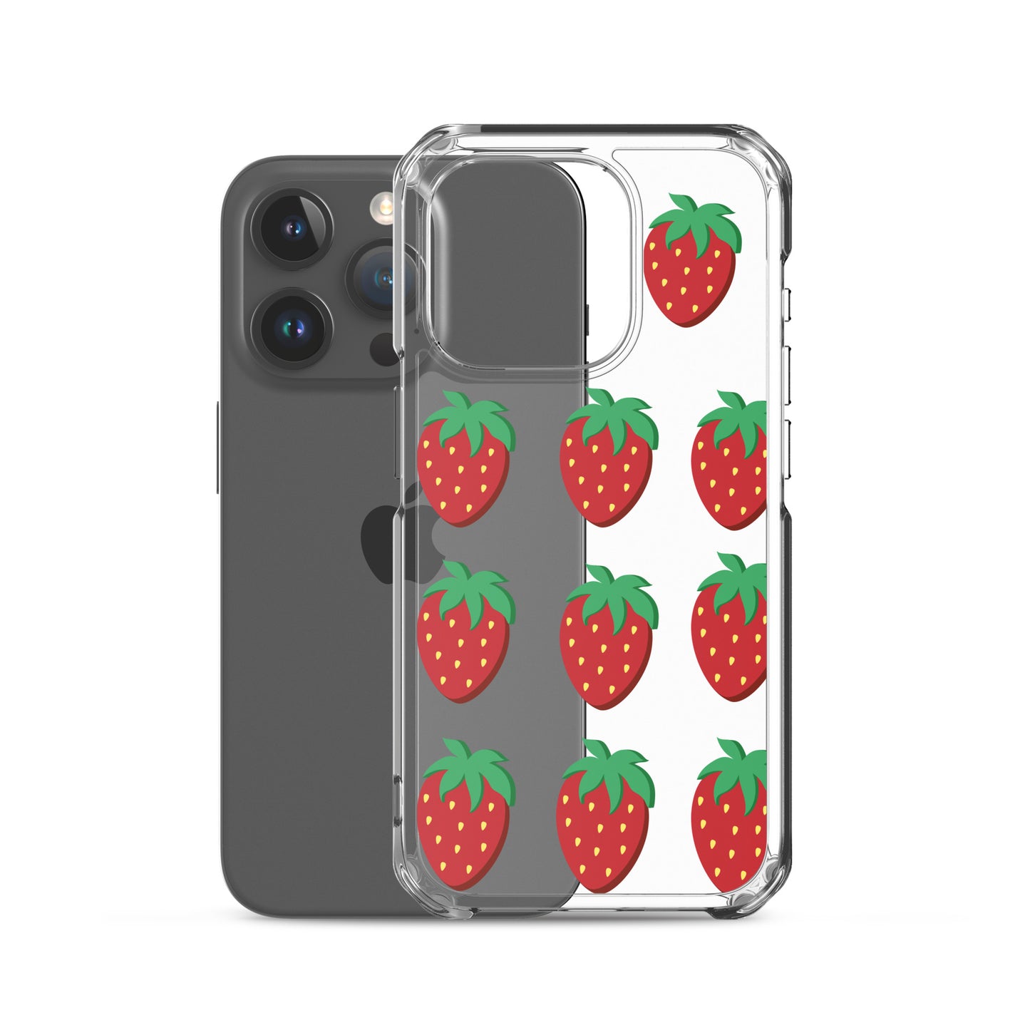 Strawberry Clear Case for iPhone®